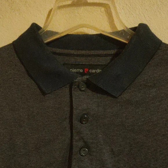 Pierre Cardin Charcoal Polo Shirt - Picture 2 of 4